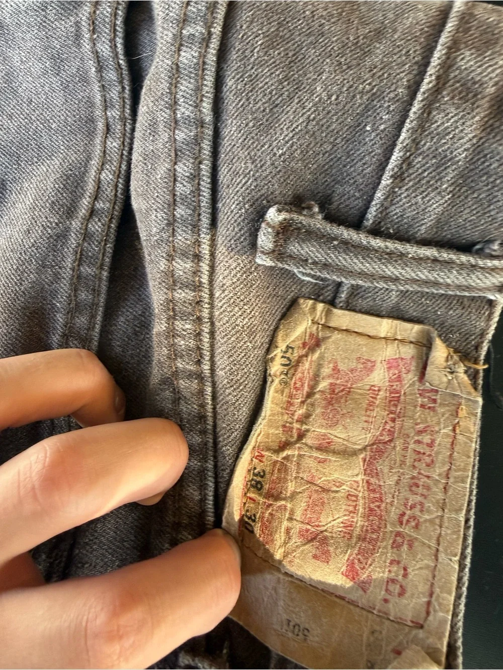 Levi's Men's Chinos in Dark Charcoal